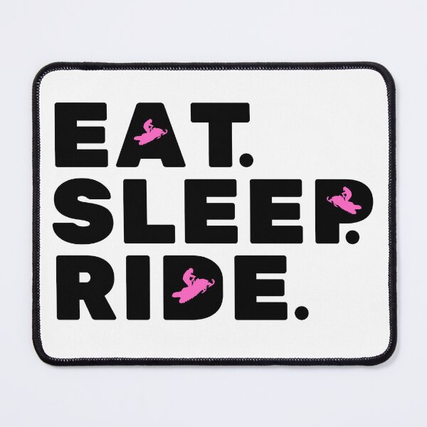 Item preview, Eat Sleep Ride Snowmobile snow mobile designed and sold by AIVDesignCo.