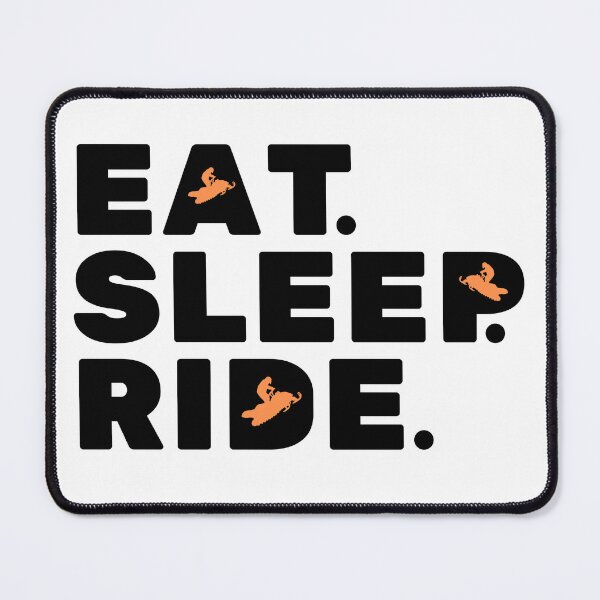 Item preview, Eat Sleep Ride Snowmobile snow mobile designed and sold by AIVDesignCo.