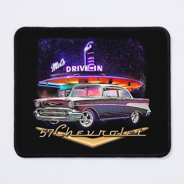 Item preview, 1957 Chevy Vintage Muscle Car Hot Rod Artwork designed and sold by AGED Limited.
