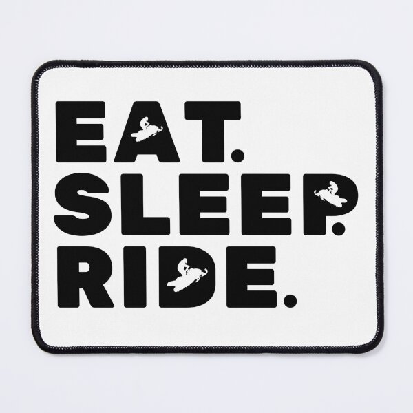 Item preview, Eat Sleep Ride Snowmobile snow mobile designed and sold by AIVDesignCo.