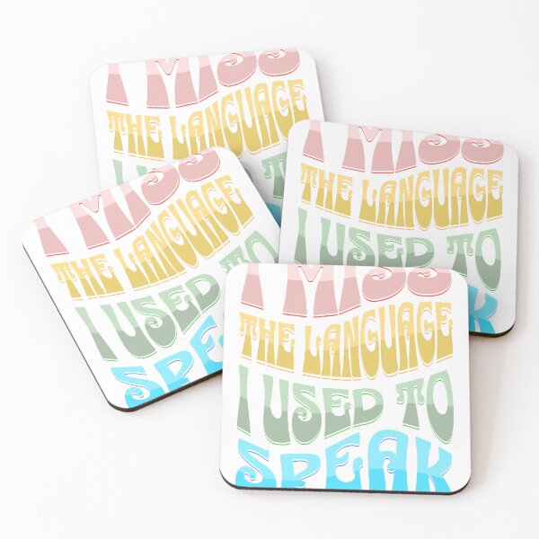Item preview, I miss the language I used to speak designed and sold by ZaponistanASSR.
