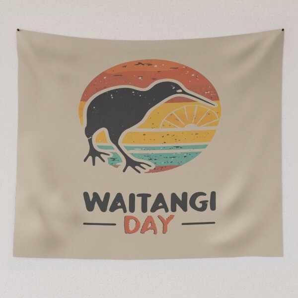 Item preview, Waitangi Day New Zealand Vintage designed and sold by UrbanGraphixs.