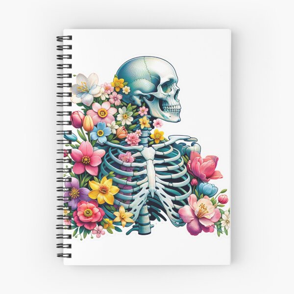 Item preview, Floral Anatomy Artistic Illustration-Die- Cut Sticker designed and sold by mymagicstoreus.