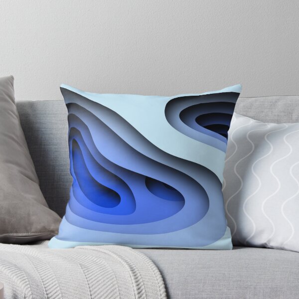 Item preview, Blue Gradient 3D designed and sold by TheSimpleEdge.