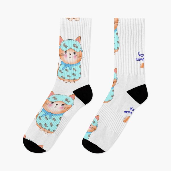 Item preview, Cat Lover | Cat - cat waking up and say good morning designed and sold by FennyWijayaMomo.