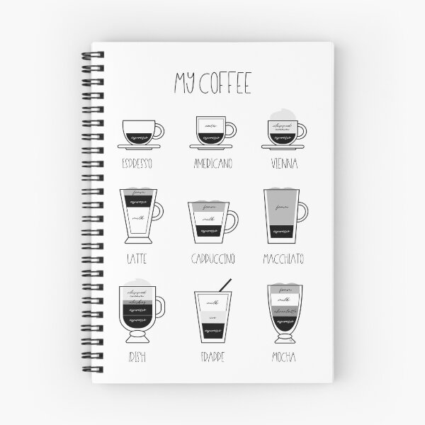 Item preview, My coffee chart designed and sold by MPillustration.