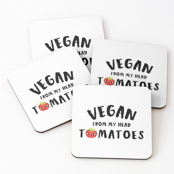 Item preview, vegan from my head tomatoes designed and sold by WATEKE.