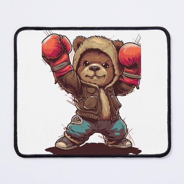Item preview, Bear Brawl: Old School Boxing in Style designed and sold by pickaxflapper0p.