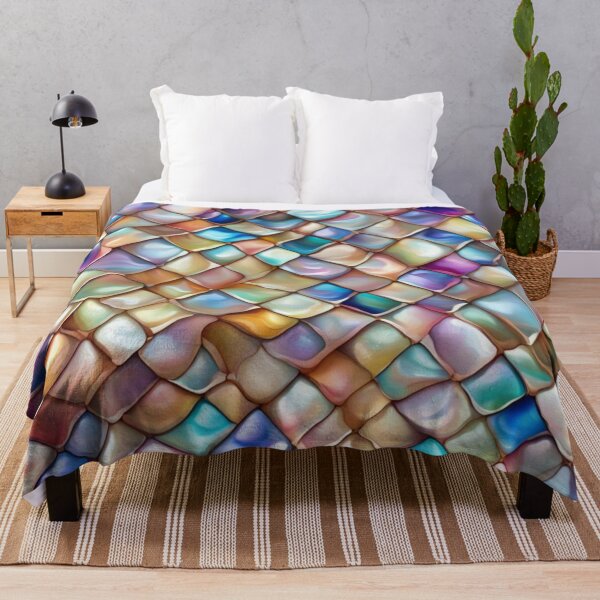 Item preview, Patrón de mosaico abstracto de nácar designed and sold by calibrit.