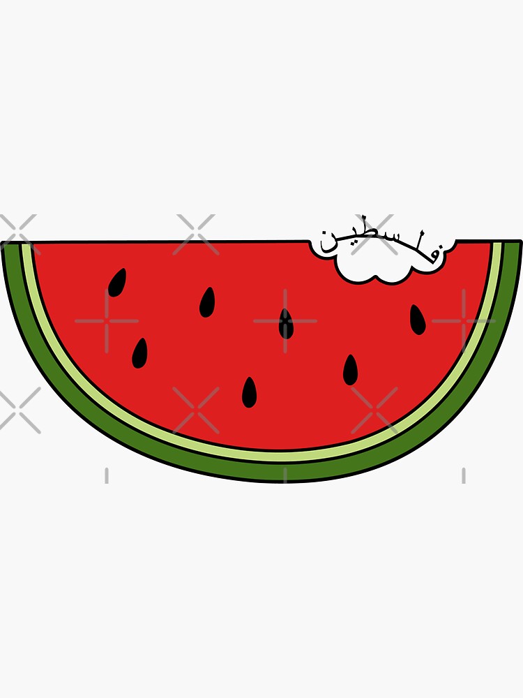 Thumbnail 3 of 3, Sticker, Slice of Watermelon design designed and sold by ZaynahJArt.