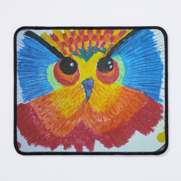 Item preview, Búho al estilo pastel graso designed and sold by Alan Cruz.