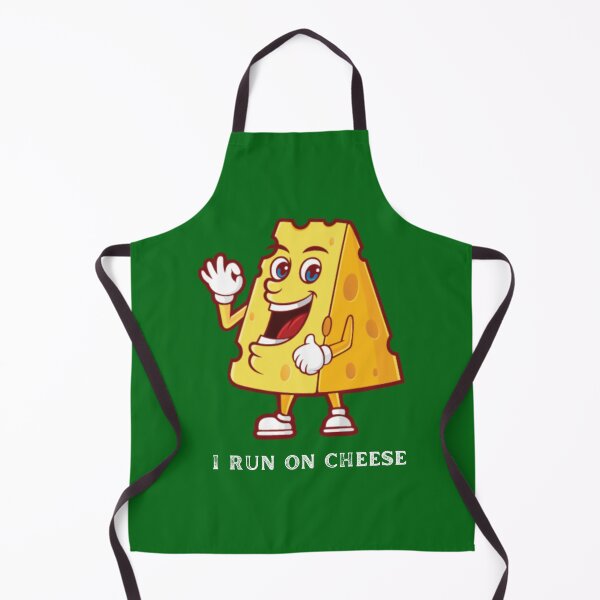 Item preview, I Run on Cheese - Get Ready for National Cheese Lovers Day on June 4, 2024 designed and sold by MagpieMoonUSA.