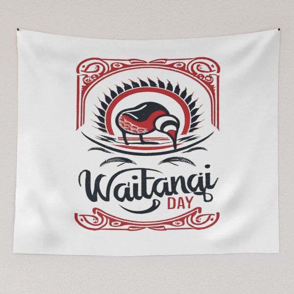 Item preview, Waitangi Day New Zealand Vintage designed and sold by UrbanGraphixs.