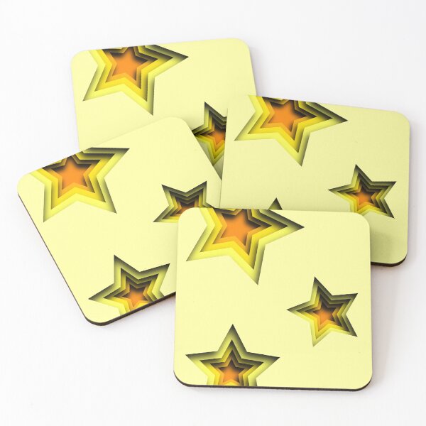 Item preview, Yellow Stars Gradient 3D designed and sold by TheSimpleEdge.