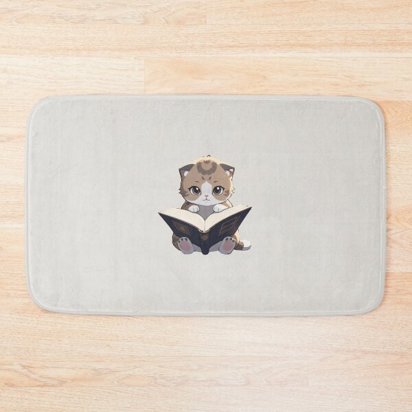 Item preview, Cute scottish fold kitten kitty cat reading books  designed and sold by Atlantico54.