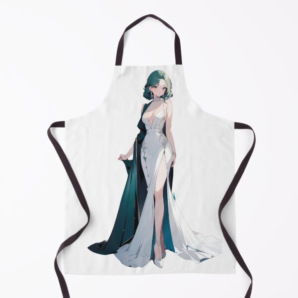 Item preview, Ivory Serenity: Green-Tressed Elegance designed and sold by ZipperDragon88.