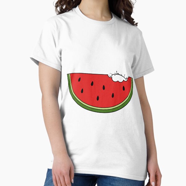 Slice of Watermelon design Classic T-Shirt