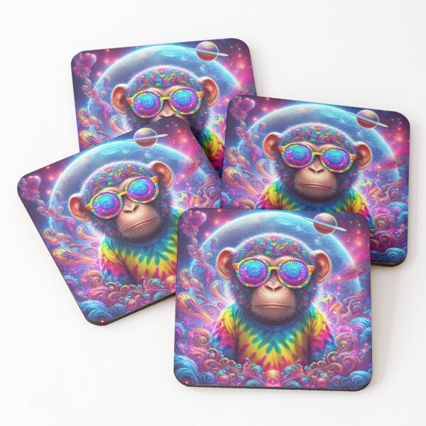 Item preview, Grove of Groovy Monkey Art designed and sold by Daniel Dudgeon.