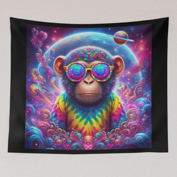 Item preview, Grove of Groovy Monkey Art designed and sold by Daniel Dudgeon.