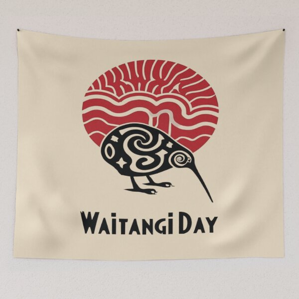 Item preview, Waitangi Day New Zealand Vintage designed and sold by UrbanGraphixs.