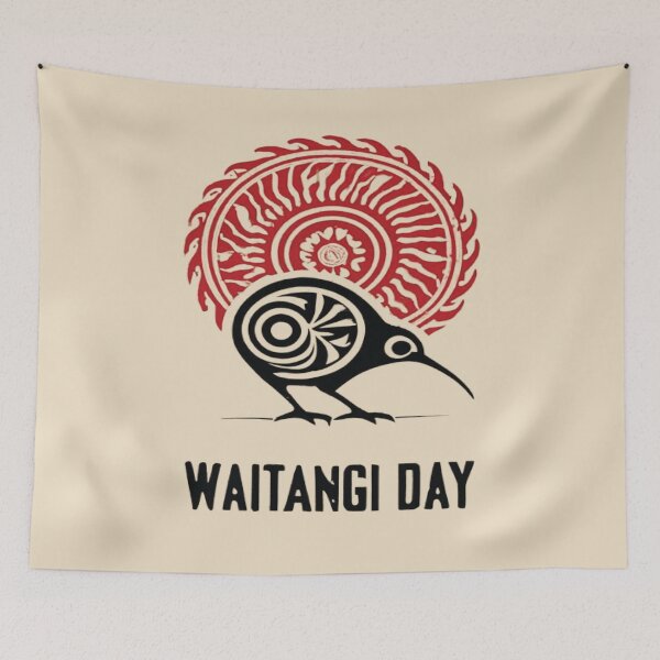 Item preview, Waitangi Day New Zealand Vintage designed and sold by UrbanGraphixs.