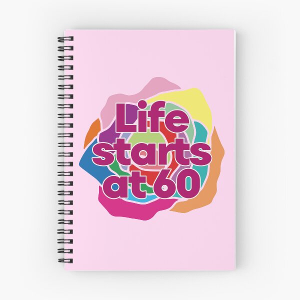 Item preview, Happy 60th Birthday - Life starts at 60  designed and sold by EunsooLee.