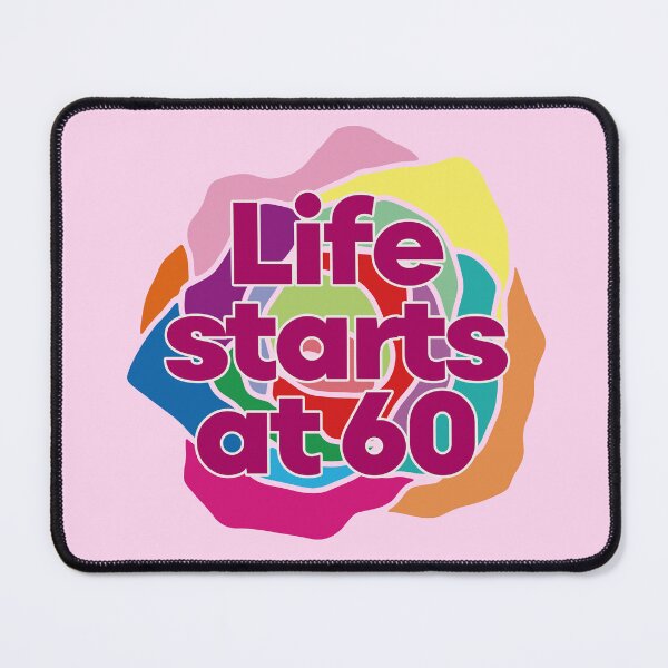 Item preview, Happy 60th Birthday - Life starts at 60  designed and sold by EunsooLee.