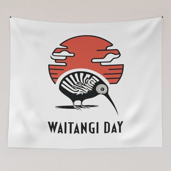 Item preview, Waitangi Day New Zealand Vintage designed and sold by UrbanGraphixs.