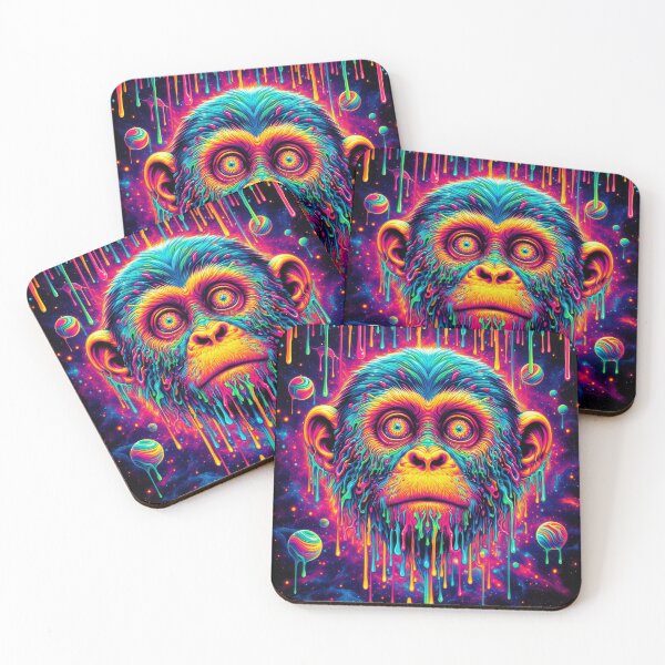 Item preview, Jungle Jive Psychedelic Monkey designed and sold by Daniel Dudgeon.