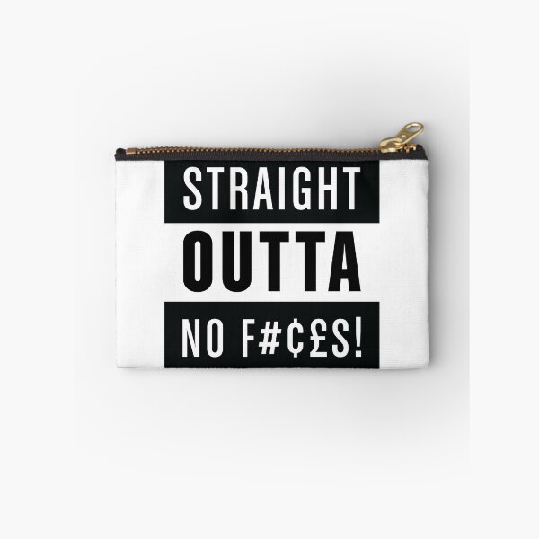 Item preview, Straight Outta No (Censored) designed and sold by TheArtistCelo.