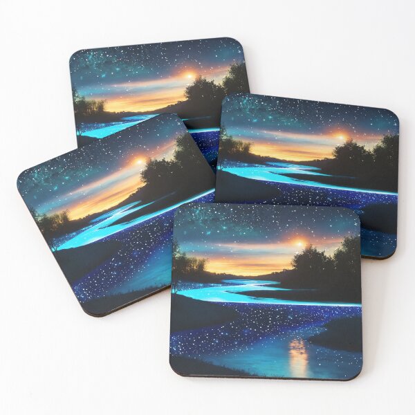 Item preview, Starry Night Over Tranquil Waters designed and sold by John v p.