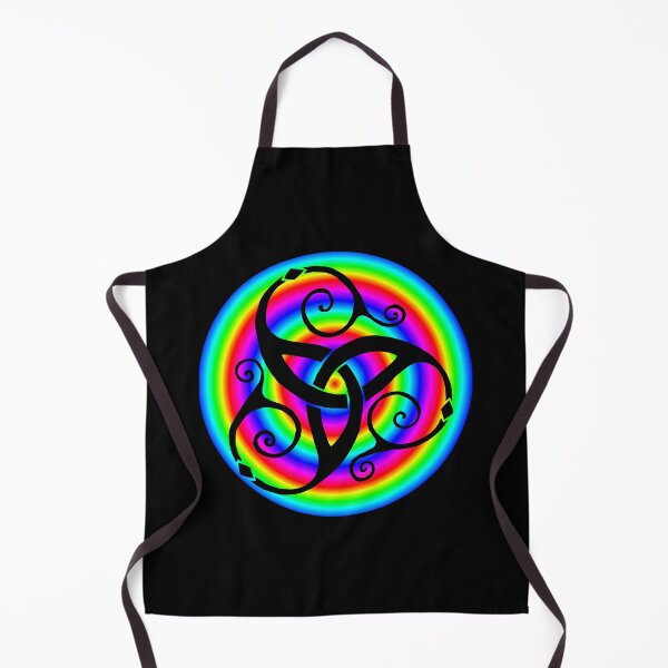Item preview, Spiral Celtic Tri-knot Rainbow designed and sold by ingridthecrafty.