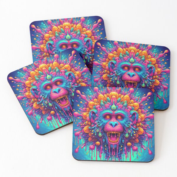 Item preview, Kaleidoscopic Monkey Kinetics Art designed and sold by Daniel Dudgeon.