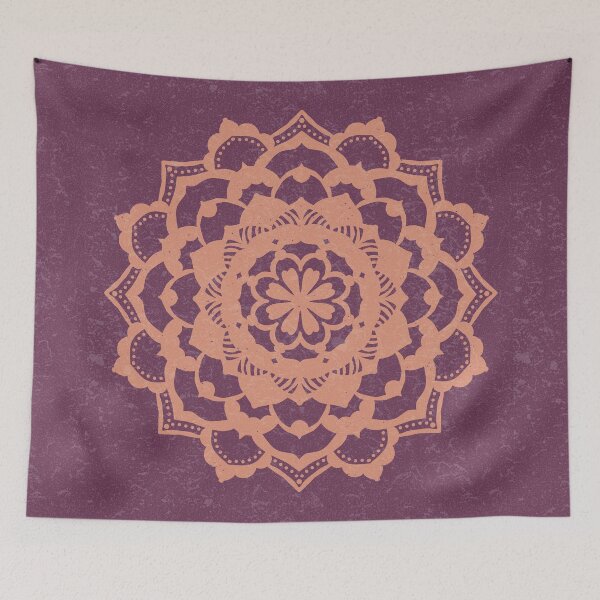 Item preview, Deva Mandala - Beet + Coral designed and sold by Irene Estelle.
