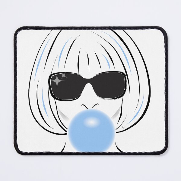 Item preview, Anna Wintour Bubble Gum Portrait designed and sold by MPillustration.