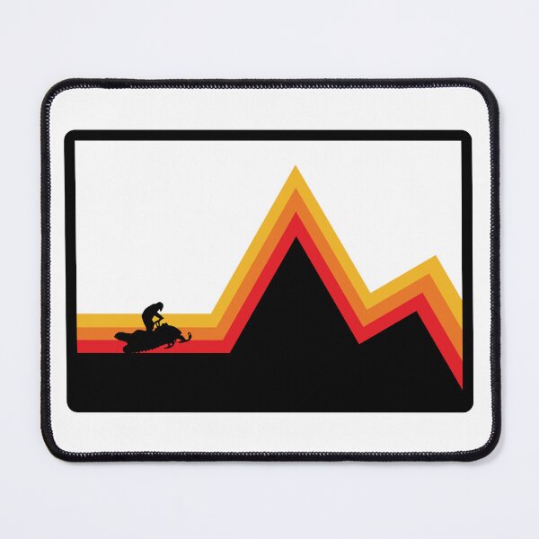 Item preview, Retro Snowmobile Retro Sled designed and sold by AIVDesignCo.