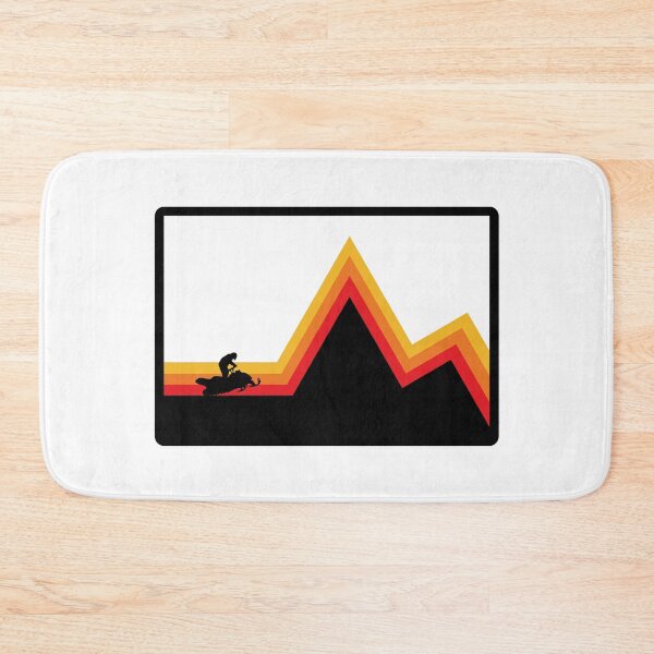 Item preview, Retro Snowmobile Retro Sled designed and sold by AIVDesignCo.