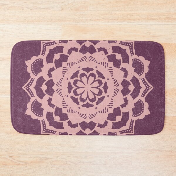 Item preview, Deva Mandala - Beet + Rose designed and sold by Irene Estelle.