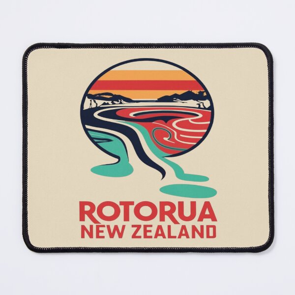 Item preview, Rotorua Geothermal Wonders, New Zealand Travel, Vintage designed and sold by UrbanGraphixs.