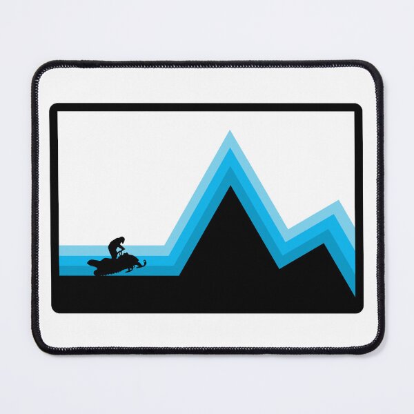 Item preview, Retro Snowmobile Retro Sled designed and sold by AIVDesignCo.
