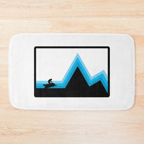 Item preview, Retro Snowmobile Retro Sled designed and sold by AIVDesignCo.