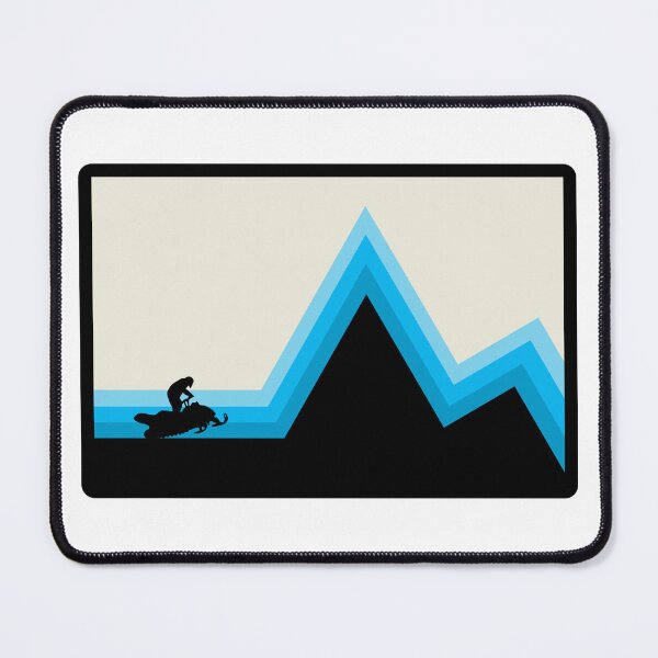 Item preview, Retro Snowmobile Retro Sled designed and sold by AIVDesignCo.