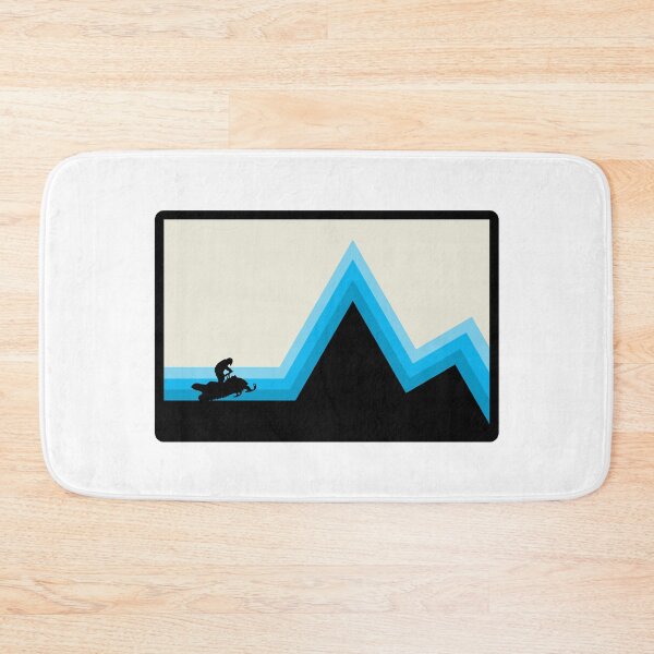 Item preview, Retro Snowmobile Retro Sled designed and sold by AIVDesignCo.