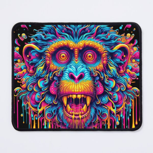 Item preview, Kaleidoscopic Monkey Tapestry designed and sold by Daniel Dudgeon.