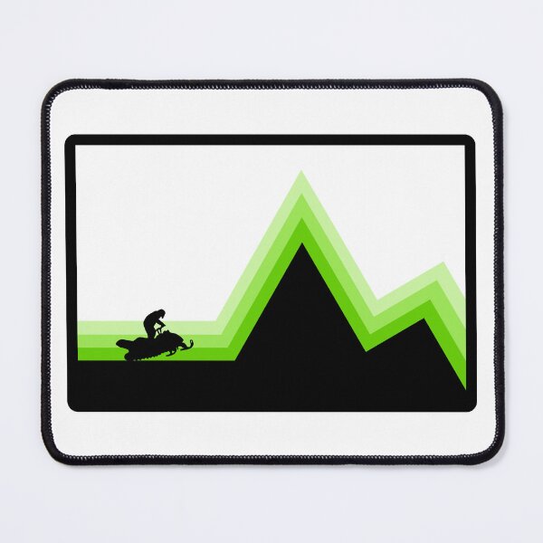 Item preview, Retro Snowmobile Retro Sled designed and sold by AIVDesignCo.