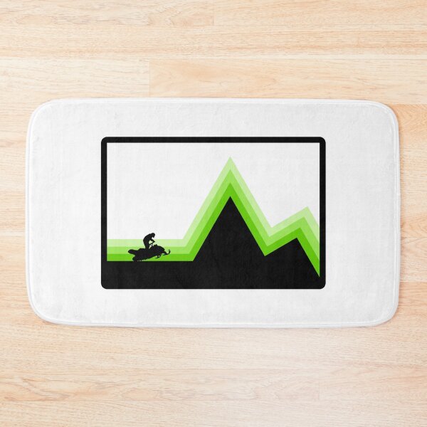 Item preview, Retro Snowmobile Retro Sled designed and sold by AIVDesignCo.
