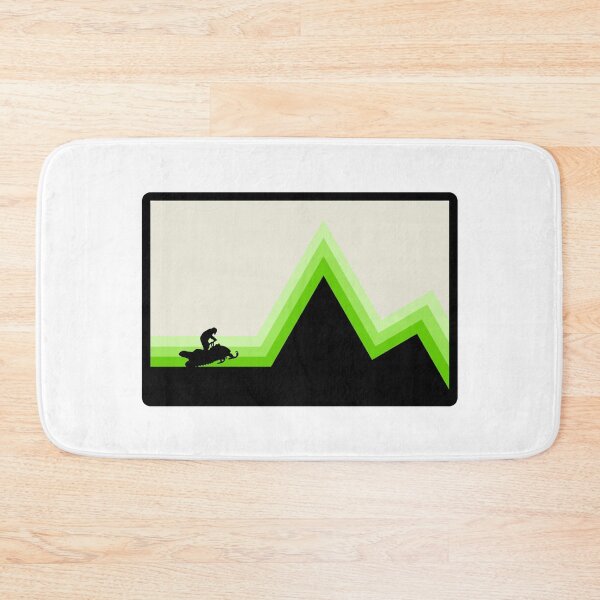 Item preview, Retro Snowmobile Retro Sled designed and sold by AIVDesignCo.