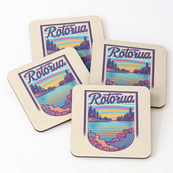 Item preview, Rotorua Geothermal Wonders, New Zealand Travel, Vintage designed and sold by UrbanGraphixs.