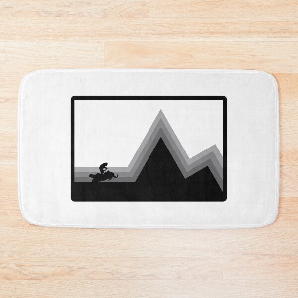 Item preview, Retro Snowmobile Retro Sled designed and sold by AIVDesignCo.