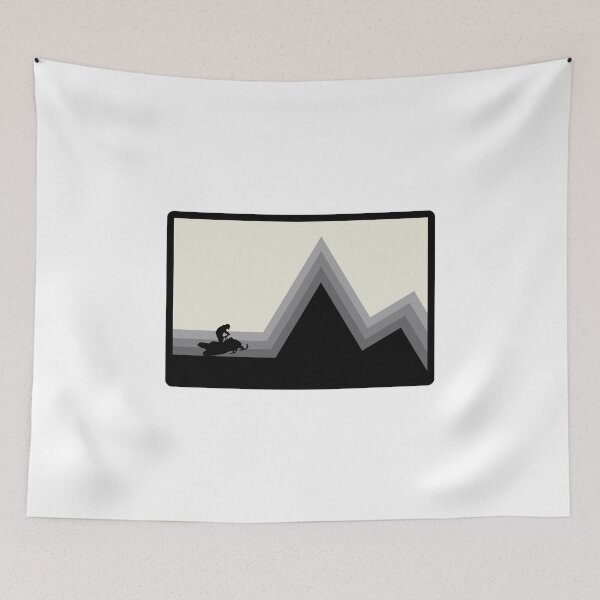 Item preview, Retro Snowmobile Retro Sled designed and sold by AIVDesignCo.